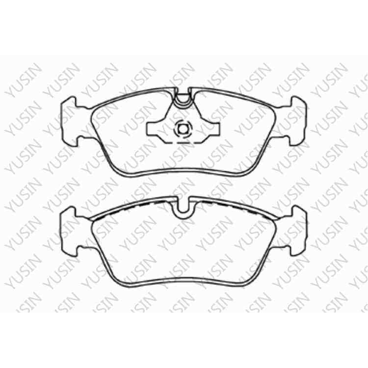 D1228 Front Brake Pad