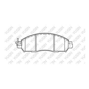 D1911 Front Brake Pad