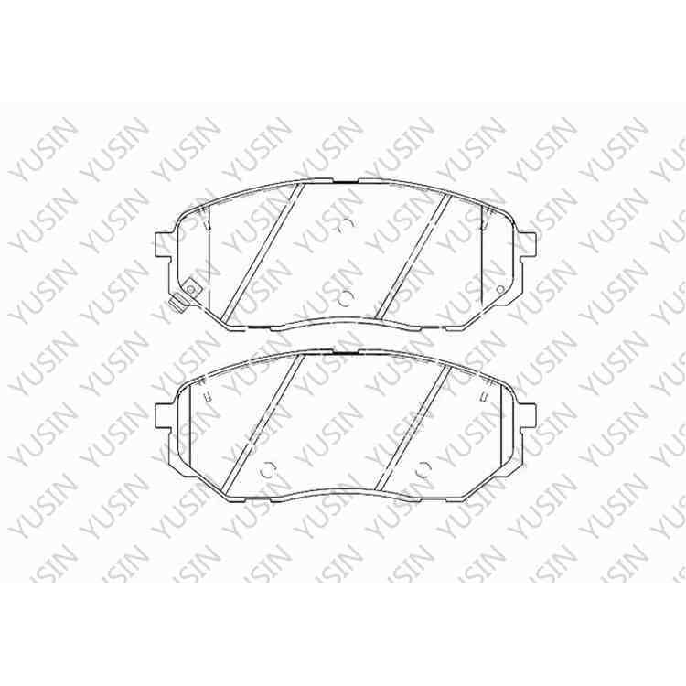 D1962 Front Brake Pad