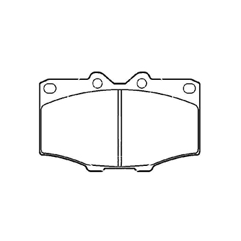 D137 Front Brake Pad