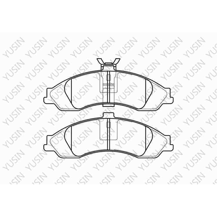 D1043 Front Brake Pad