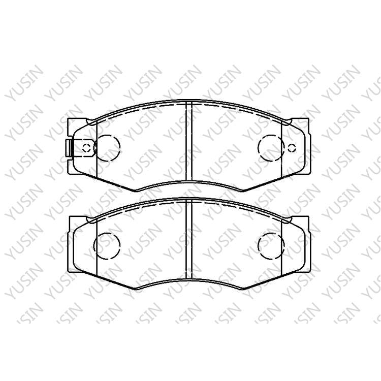 D266 Front Brake Pad