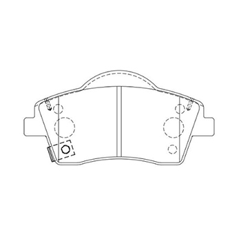 D2137 Front Brake Pad