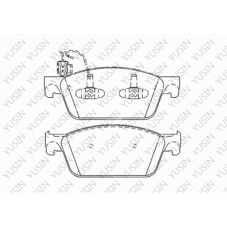 D2033 Front Brake Pad