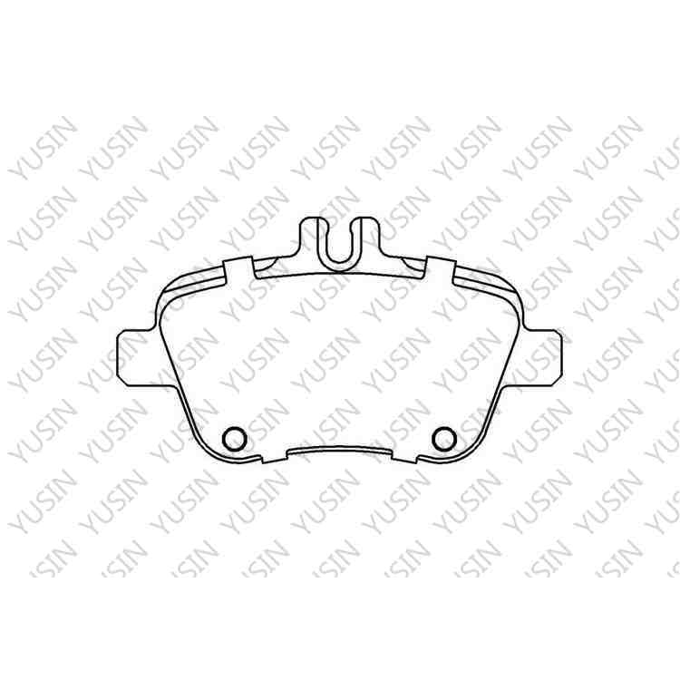 D1646 Rear Brake Pad