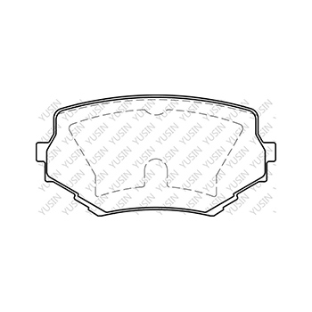 D680 Front Brake Pad